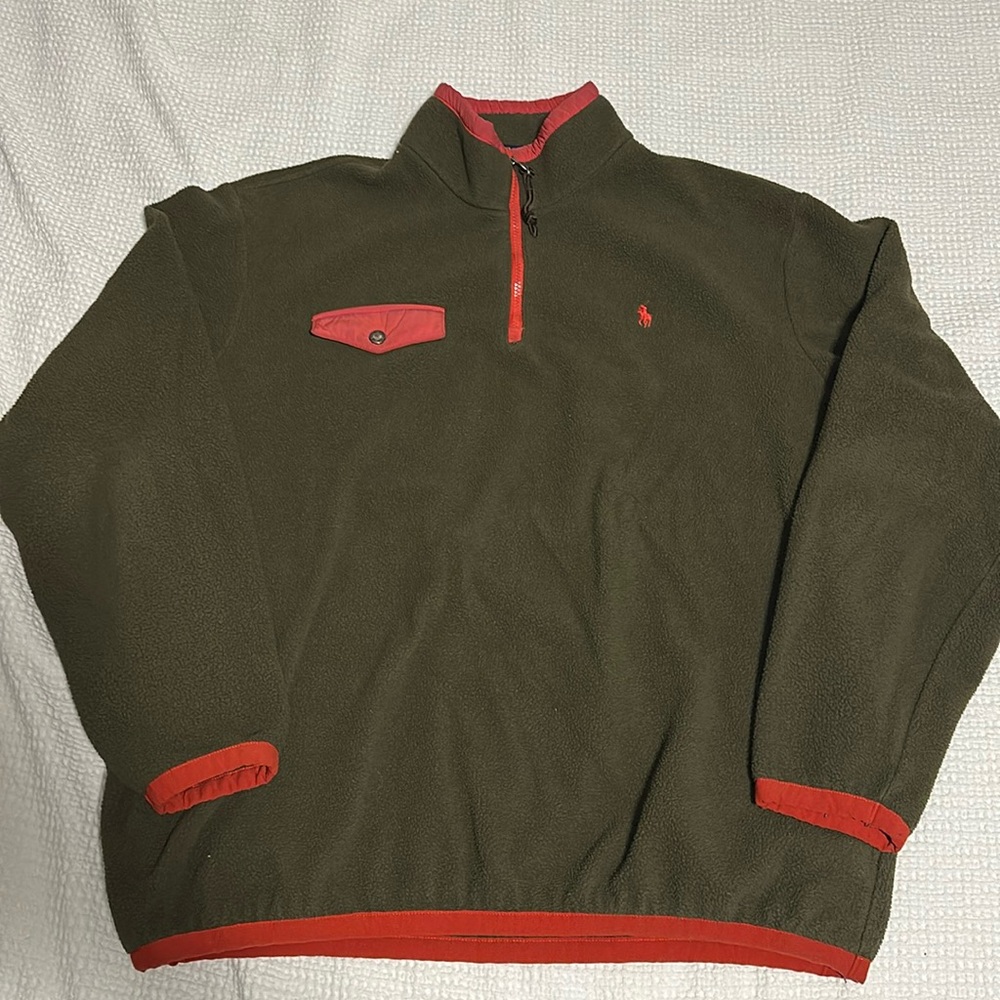 POLO RALPH LAUREN
QUARTER ZIP FLEECE
SIZE XXL